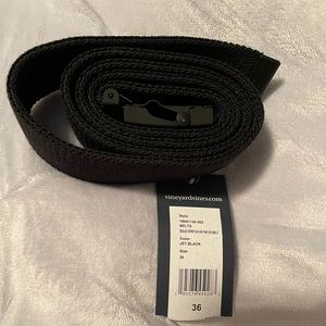 NWT VINEYARD VINES MENS SOLID STRETCH ON THE GO BELT SIZE 36 WAIST